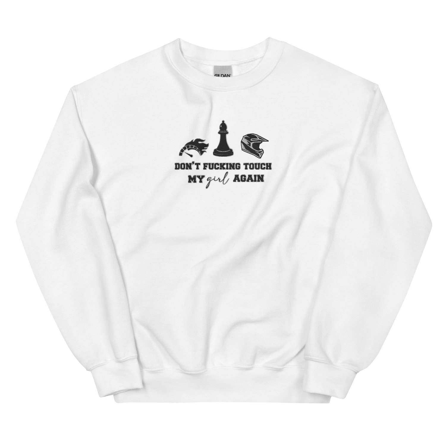 Image of Officially licensed Theo my girl embroidery Unisex Sweatshirt