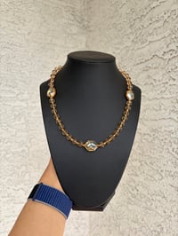 Image 1 of Honey Halo Necklace 