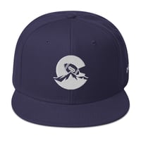 Image 4 of Snapback Hat (2 Color Options)