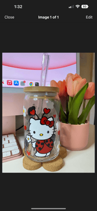 Lady bug cup 