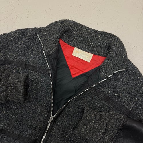 Image of 1980s Iceberg By Jc De Castelbajac Wool Jacket, Size Medium