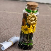 Image 1 of Sunflowers ( Large) - Message in a Bottle
