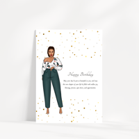 Image 4 of Happy Birthday Girl Birthday card