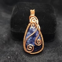 Image 1 of Lapis Lazuli Teardrop Pendent 