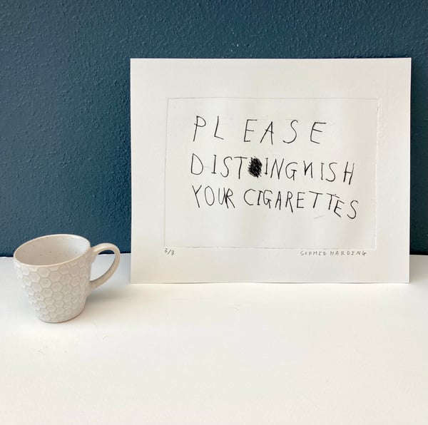 Image of Please Distinguish Your Cigarettes