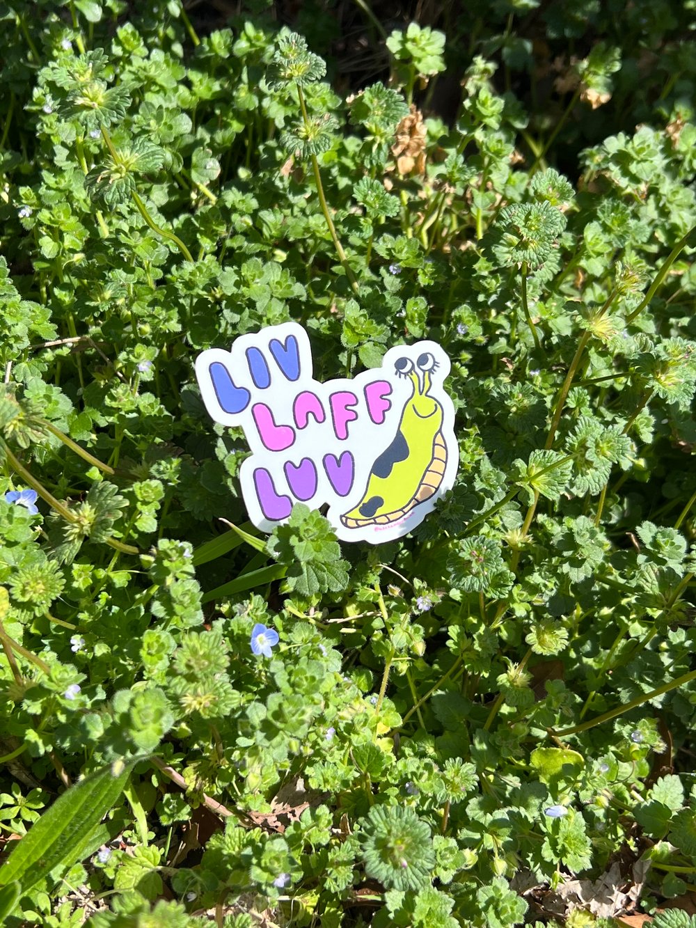 Image of liv laff luv slug