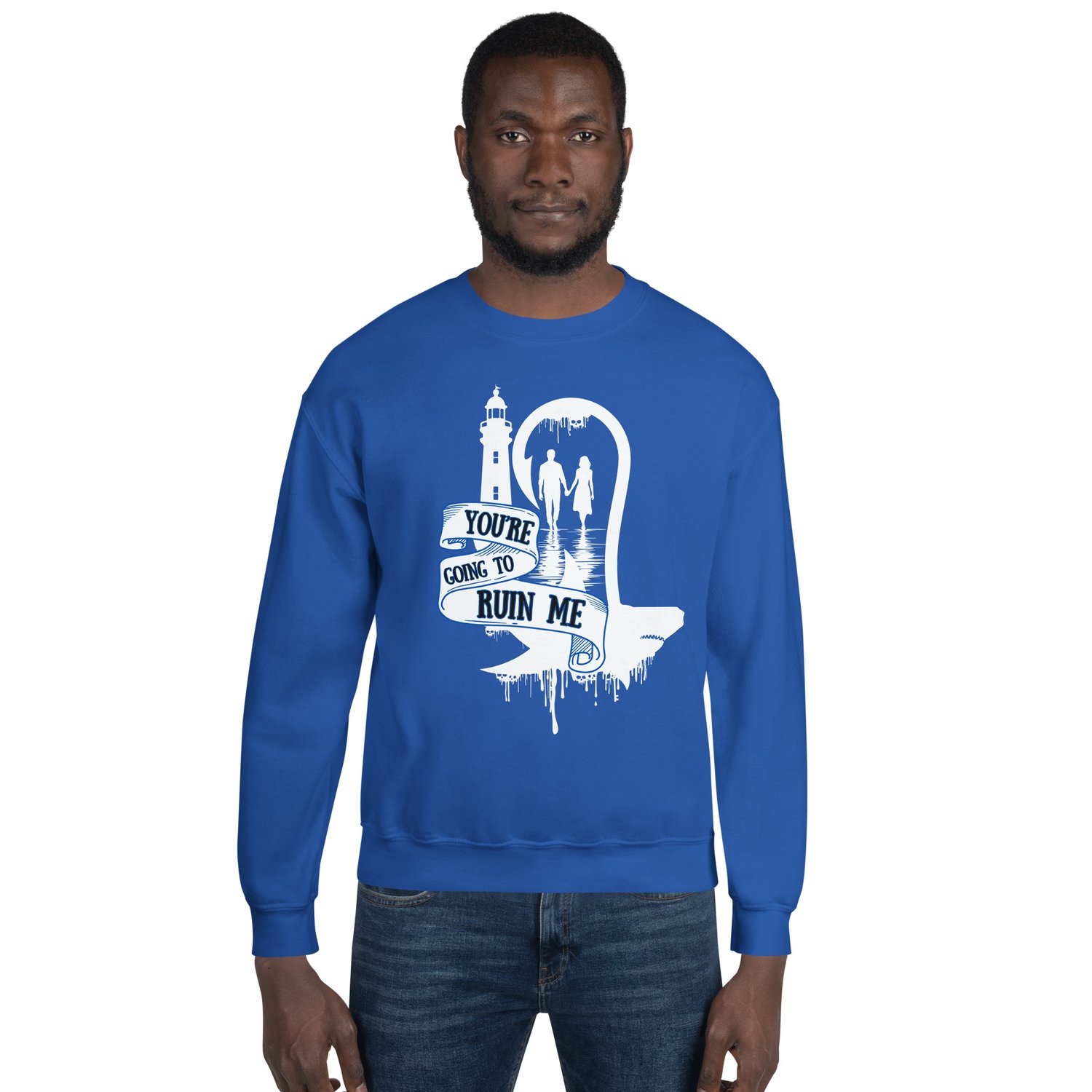 Image of Officially licensed does it hurt you're going to ruin me Unisex Sweatshirt