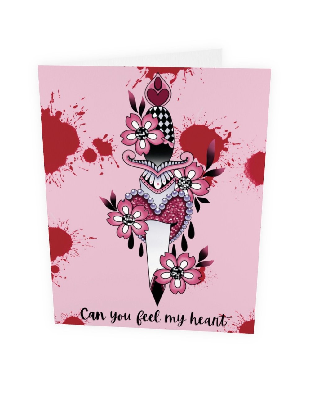 A6 Valentine’s Day card