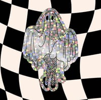 Sexy Ghost Sticker