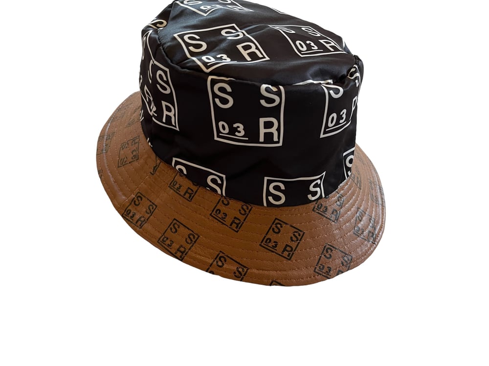 Leather Reversible Bucket Hat