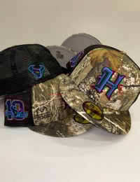 Image 3 of New Era 59Fifty “Bayou Swarm” Texans 