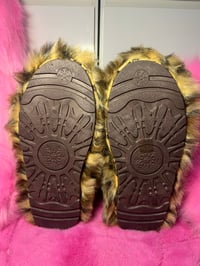 Image 4 of Leopard Faux Imitation Fur Y2K Yeti Baddie Snow Boots