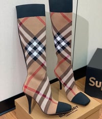 Image 2 of FREEZE PATTERN HEEL BOOTS