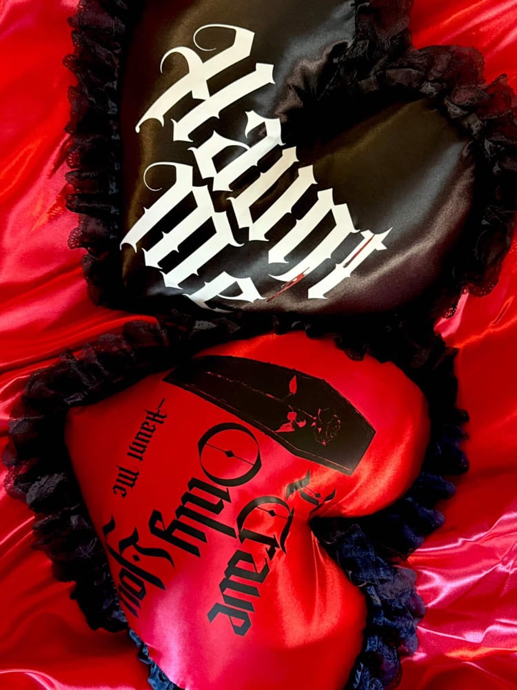 Limited Edition “Haunt Me” Throw Pillow