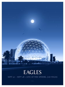 Image of Eagles • Sphere Las Vegas Screenprint