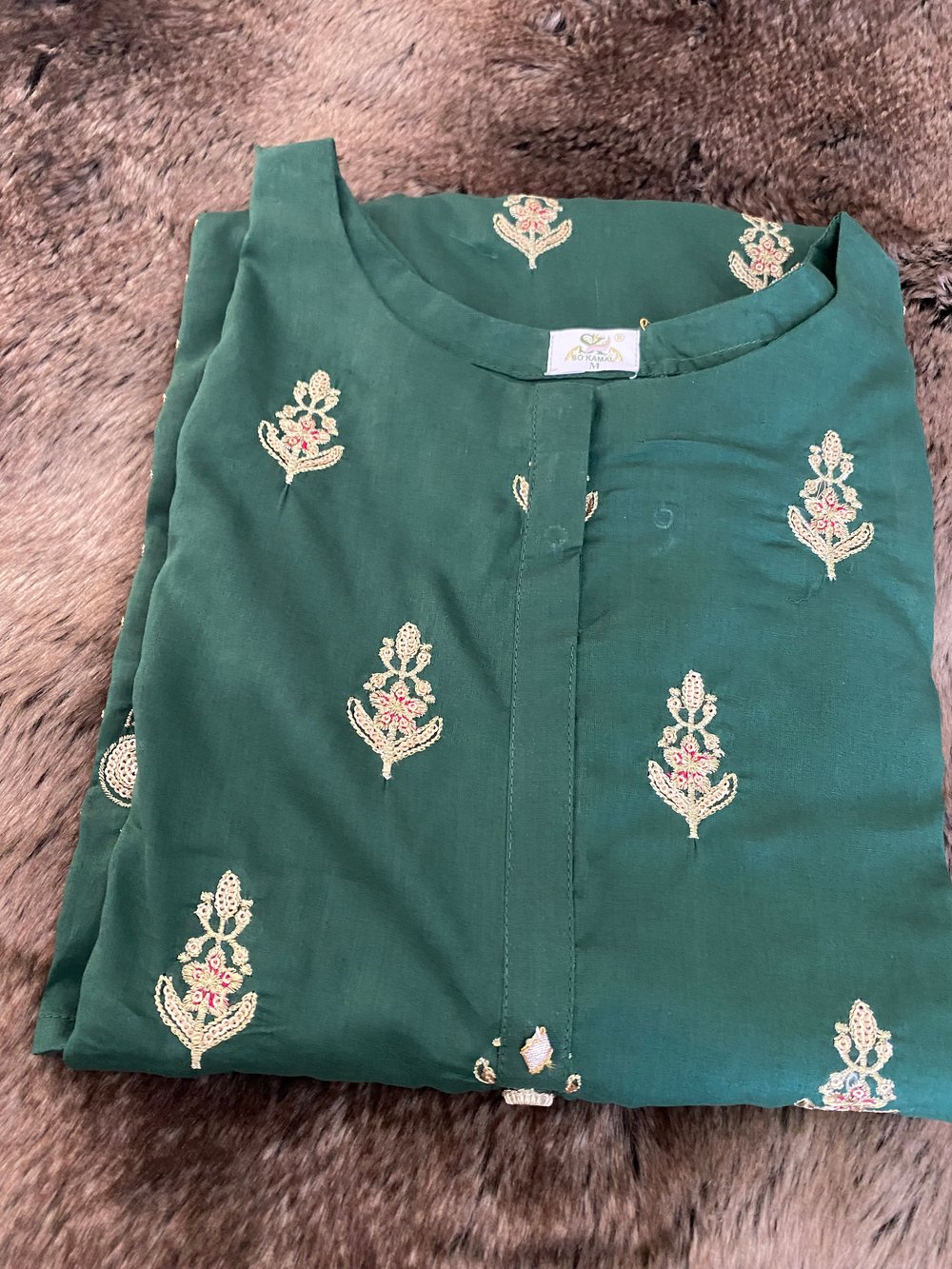 So kamal Kurta  green 