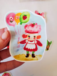 Image 2 of Strawberry shortcake sticker pack