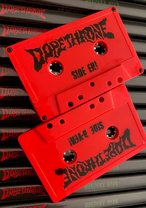 Image of DOPETHRONE ‘DEEPEST HITS’ Limited edition cassette