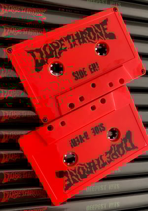 Image of DOPETHRONE ‘DEEPEST HITS’ Limited edition cassette