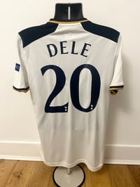 Image 3 of Tottenham Hotspur “DELE 20” 2016/17 Home Shirt + UCL patches (M)