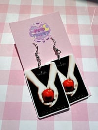 Image 1 of Twi-book earrings 🍎