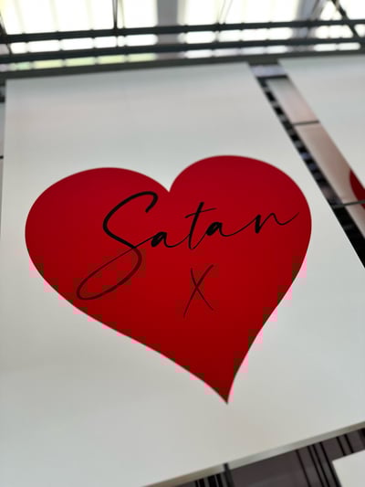 Image of Satan x Print