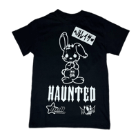 Haunted Bunny Tee (Black)