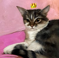 Image 1 of "Queen of Mean” Original painting