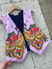 Image 1 of Chaleco feito a man. Foliada228. Talla S/M. EN STOCK