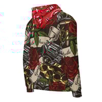 Image 1 of Hustle Hard Zip Up Hoodie