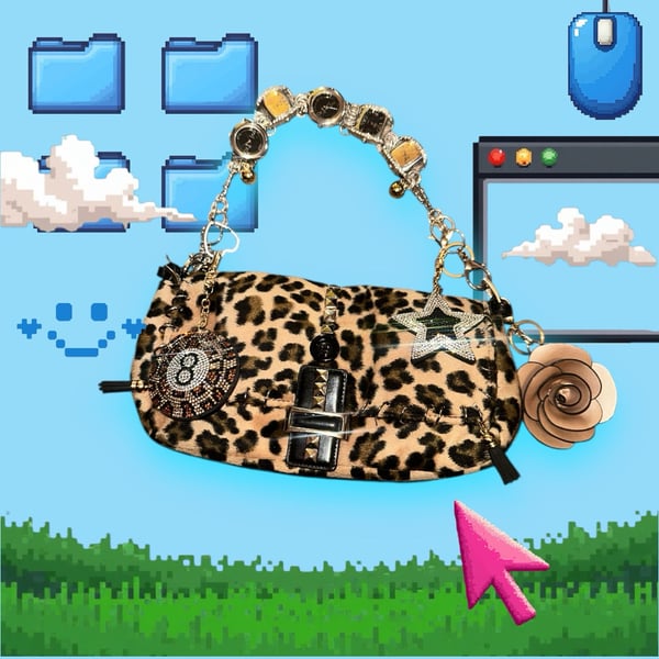 Image of Cheetah Watch Purse 