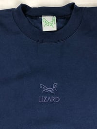 Image 2 of NAVY LIZ'ARD CREWNECK
