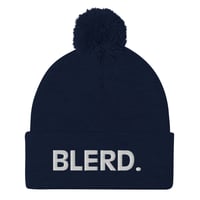 Image 2 of Blerd Pom-Pom Beanie