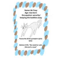 Image 3 of Mr foxy keyring 