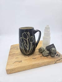 Image 1 of Black Tulip Mug