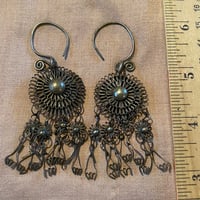 Image 2 of ANTIQUE CHINESE EARRINGS pair