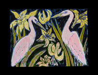 Artist Origonal | pink egret set