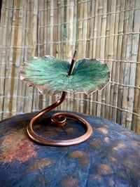 Image 2 of Lotus leaf Incense holder