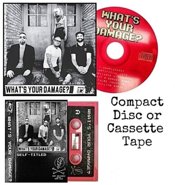 Image of What’s Your Damage? on Cassette
