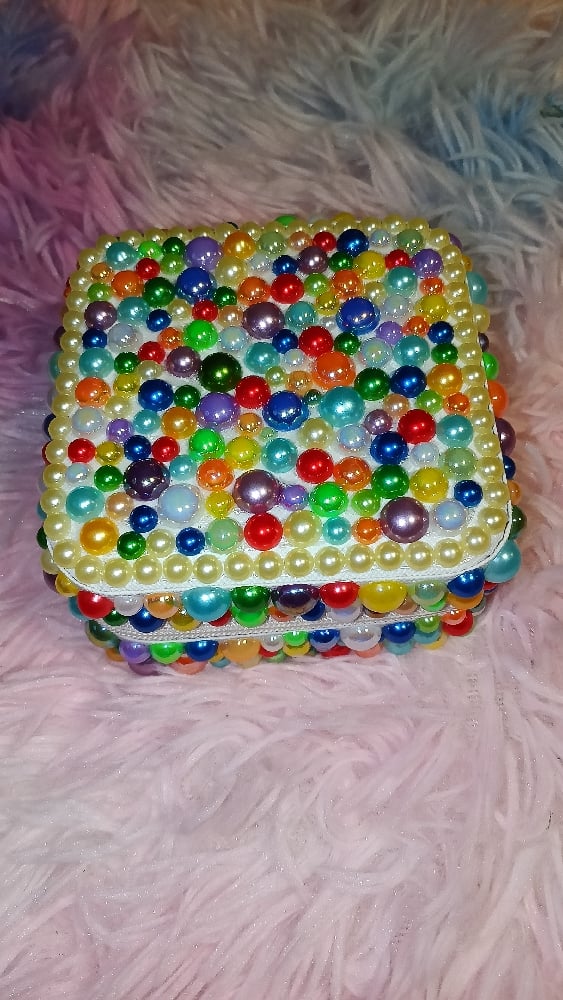 Image of Multi-Colored Jewelry Box