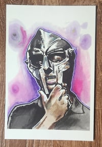 MF DOOM print. 8"x10"