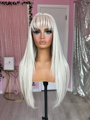 Image of icy bangs luxury pre cut lace (ready to ship)