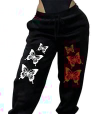 Butterfly Print Pants