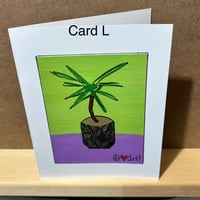 Image 9 of ART - YOUR CHOICE - Vertical Handpainted Art Greeting Card