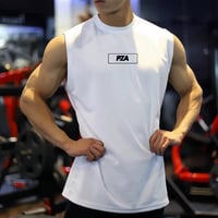 Image 1 of PRE-ORDER: White Box Logo Tank Top