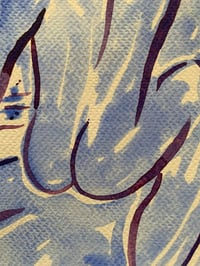 Image 2 of Watercolour ~ Blue Boys Series V