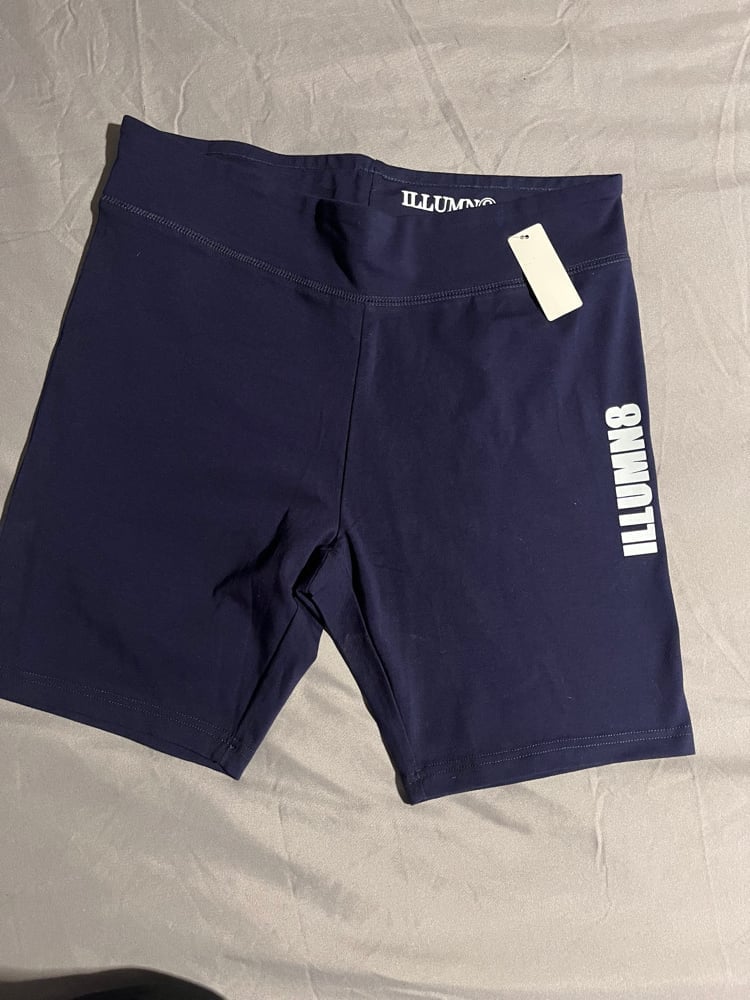 Image of Gym bikershorts navy 