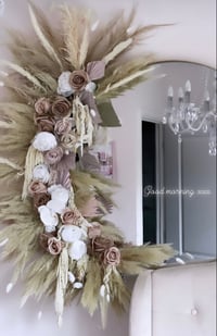 Pampas mirror frame 