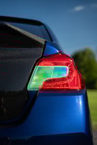 Image 2 of WRX/STI Neo Chrome Tail Light Tint Overlays