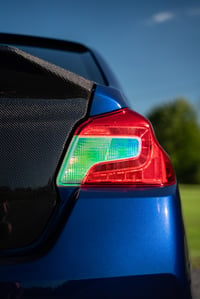 Image 2 of WRX/STI Neo Chrome Tail Light Tint Overlays 